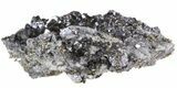 Sphalerite Crystal Cluster with Quartz - Bulgaria #41744-1